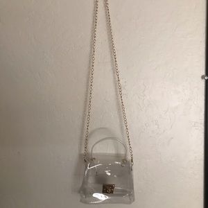 clear crossbody bag